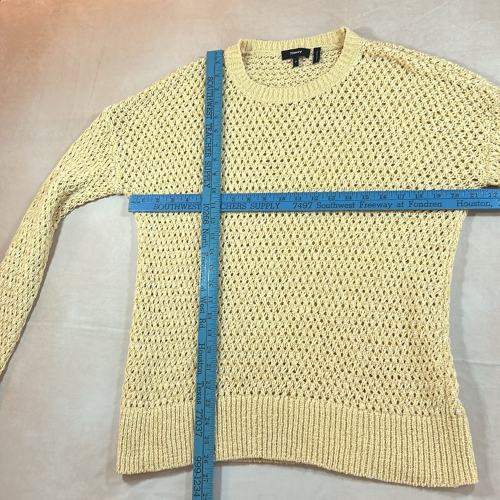 Theory net sweater - Picture 8 of 11